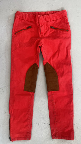 2nd Hand Ralph Lauren Kids Breeches/ Red/ 5yrs
