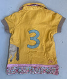 2nd Hand Little Joule Riding Top/ Yellow/ 4yrs