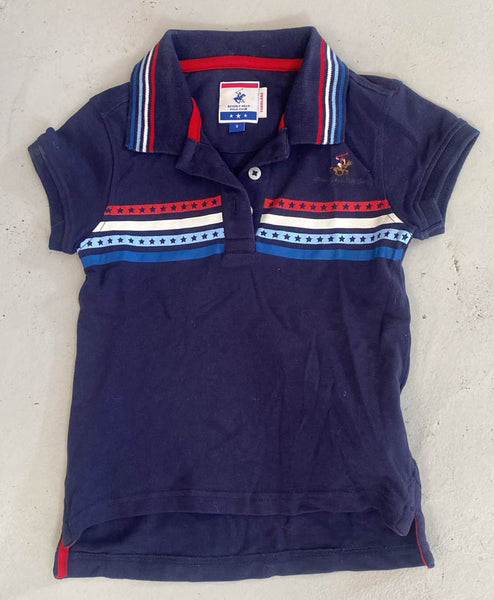 2nd Hand Beverly Hills Polo Top/ Navy/ 3yrs