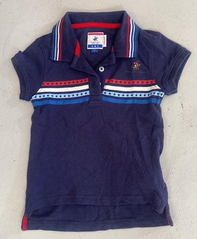 2nd Hand Beverly Hills Polo Top/ Navy/ 3yrs