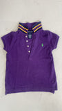2nd Hand Ralph Lauren Polo Top/ Purple/ 3yrs