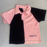 2nd Hand Riding Top/ Pink & Black/ 9 - 10yrs