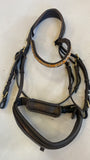 2nd Hand Bridle with Brown/ Gold/ Silver Bling/ Black/ Full
