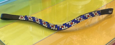 2nd Hand GH Bling Browband/ Black Full