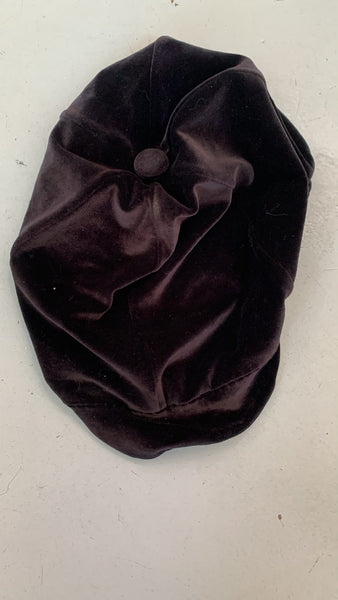 2nd Hand Velvet Hat Silk/ Black