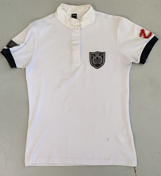 2nd Hand Horze Show Shirt/ White/ Small