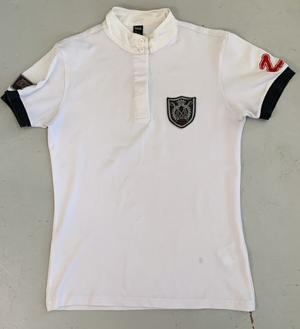 2nd Hand Horze Show Shirt/ White/ Small