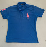 2nd Hand Polo Shirt/ Blue/Kids XL