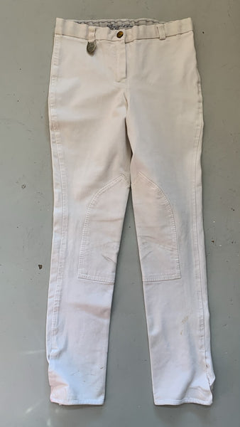 2nd HandEquilibra Breeches/ White/ 11 - 12yrs