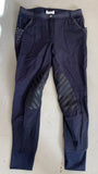 2nd Hand Equileisure Silicon Breeches/ Navy/ 38