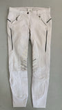 2nd Hand Equileisure Silicon Breeches/ White/ 40