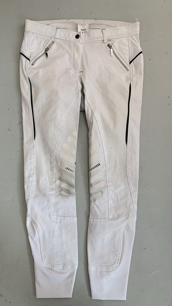 2nd Hand Equileisure Silicon Breeches/ White/ 40