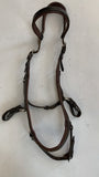 2nd Hand Relief Bridle/ Brown/ Cob