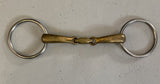 2nd Hand Loose Ring Elliptical Brass KK Snaffle/ 14.0/ 5.5"