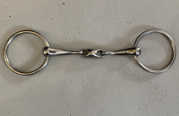 2nd Hand Loose Ring Elliptical Snaffle/ 5.5"