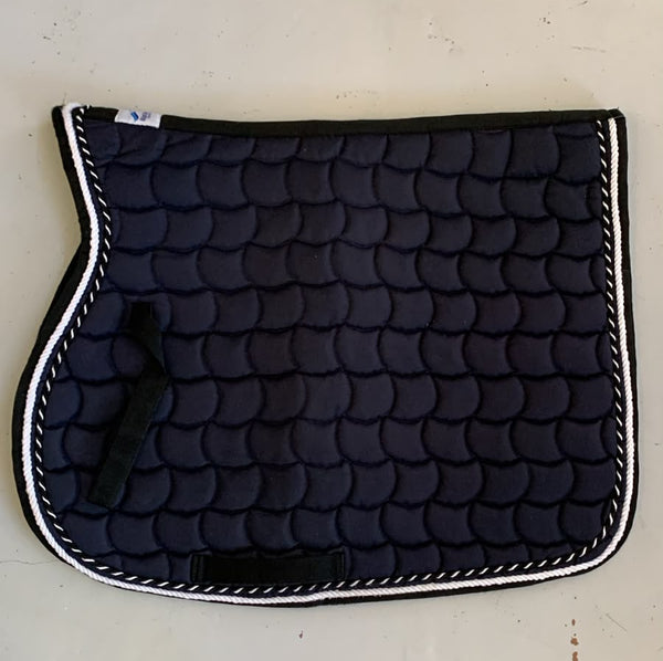 2nd Hand Blue Steel GP Saddlepad/ Navy/ Full