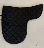2nd Hand Shaped Numnah/ Black/Full
