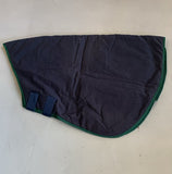 2nd Hand Duvet Neckpiece/ Navy &Green/ Medium