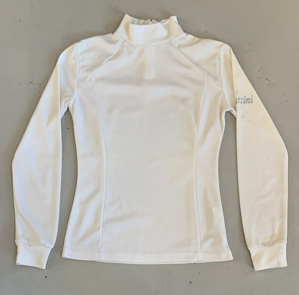 2nd Hand Tattini Long Sleeve Show Shirt/ White/ XS