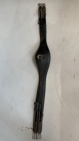 2nd Hand Leather Girth/ Black/ 135cm
