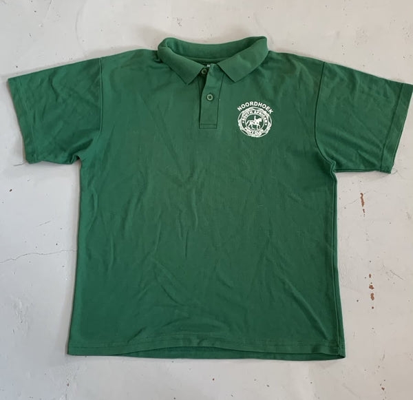 2nd Hand Pony Club Polo Shirt/ Green/ 11 - 12yrs