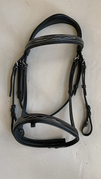 2nd Hand QHP Bridle/ Black/ Pony