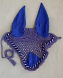 2nd Hand Crochet Earveil/ Blue/ Cob