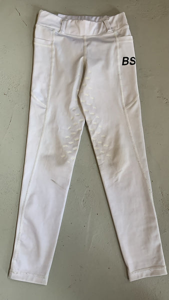 2nd Hand BSE Tights/ White/ 7-8yrs