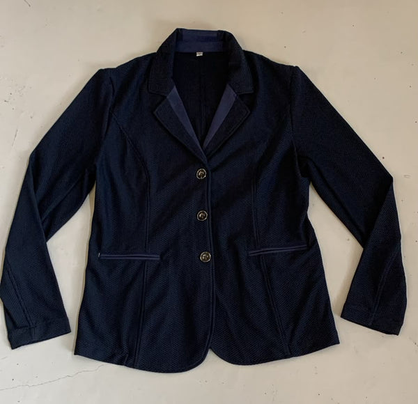 2nd Hand Mesh Show Jacket/ Navy/ Large
