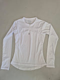 2nd Hand ESPOIR Long Sleeve Round Neck with Small Zip Tech Shirt