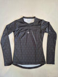 2nd Hand ESPOIR Long Sleeve Round Neck with Small Zip Tech Shirt