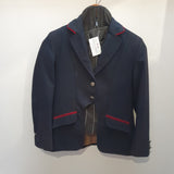 2nd Hand Cut Away Show Jacket & bag / Navy&Red / 30