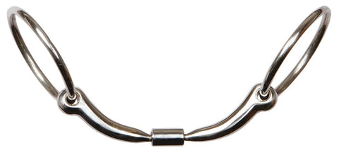 Anatomic Ring snaffle Roll-R, 14mm French Mouth