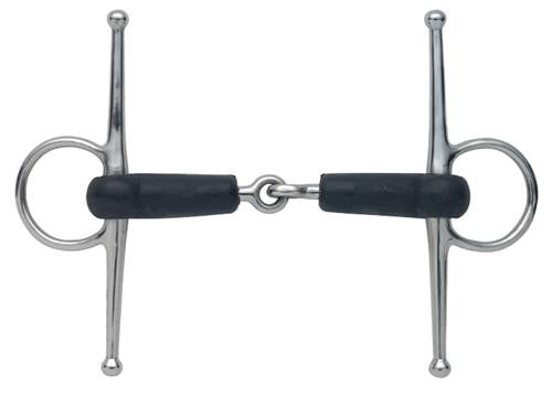Soft Rubber Covered Full Cheek Snaffle