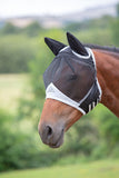 FlyGuard PRO Fine Mesh Fly Mask with Ears 60+% UV