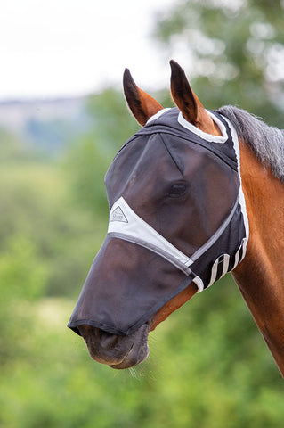 Fine Mesh Fly Mask with Ear Holes & Nose 60+% UV