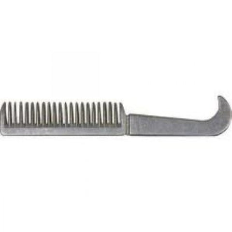 Metal Comb with Pick