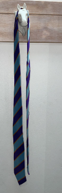 2nd Hand Pony Club Tie / Purple&Blue