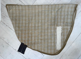 2nd Hand Day Sheet Neck Cover / Brown Check / Full