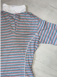 2nd Hand Pegasus Showshirt / Pink&Blue Stripe / 28