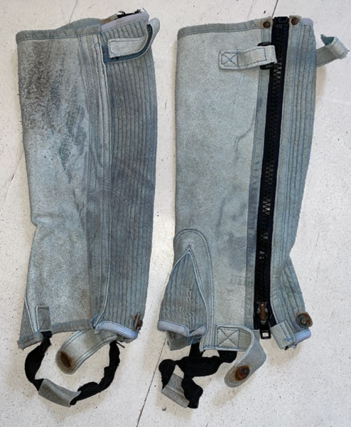 2nd Hand Light Blue/Grey Chaps / 12yrs