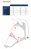 Fine Mesh Fly Mask with Ear Holes & Nose 60+% UV
