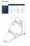 FlyGuard PRO Fine Mesh Fly Mask with Ears 60+% UV