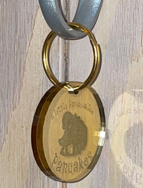 Pancakes Key Ring