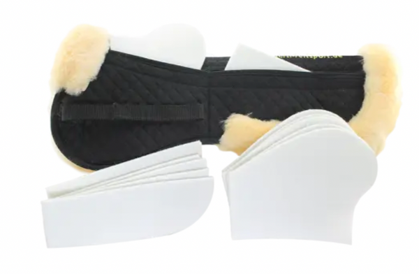 Sheepskin Back Pad with Felt Inserts