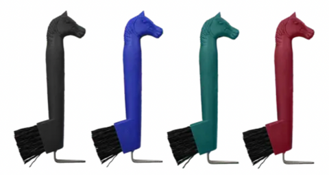 Show Time Hoof Pick Horse Head & Brush