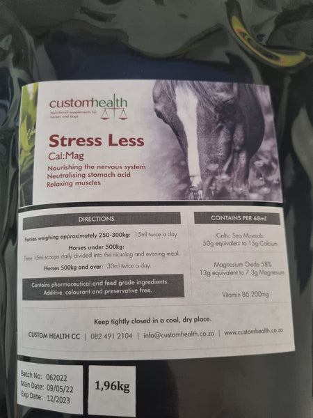 Custom Health Stress Less for Horses