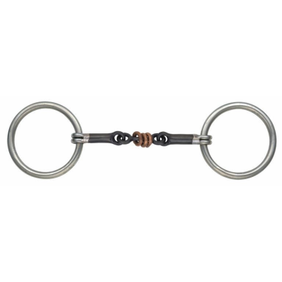Sweet Iron Copper Roller Snaffle